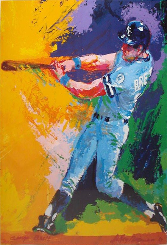 Leroy Neiman Brett 50 off ArtExpress.ws